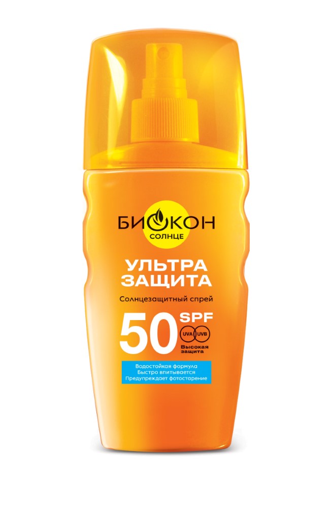 Изображение товара Биокон спрей солнцезащитный spf50 160 мл