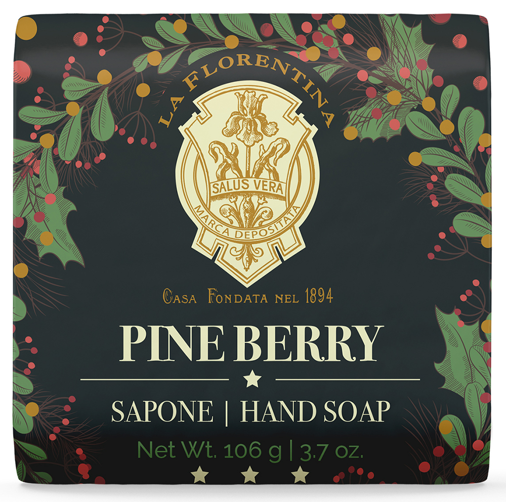 Изображение товара Твердоe туалетное мыло La florentina сосна и ягоды 106 г