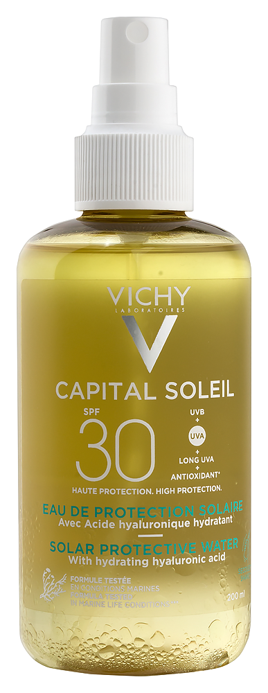 Изображение товара Vichy Capital Soleil солнцезащитный спрей SPF30 200 мл двухфазный увлажняющий