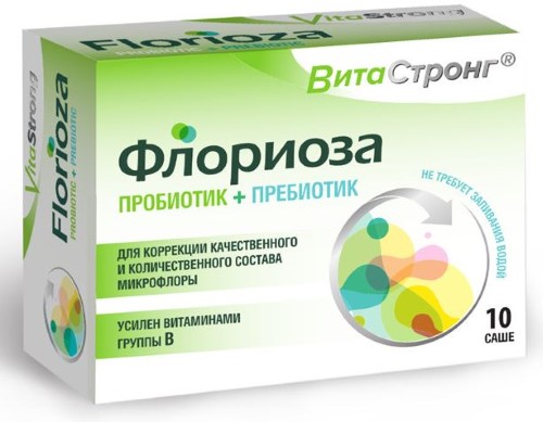 Изображение товара Витастронг флориоза 10 шт. пакет-саше порошок по 1,7 г