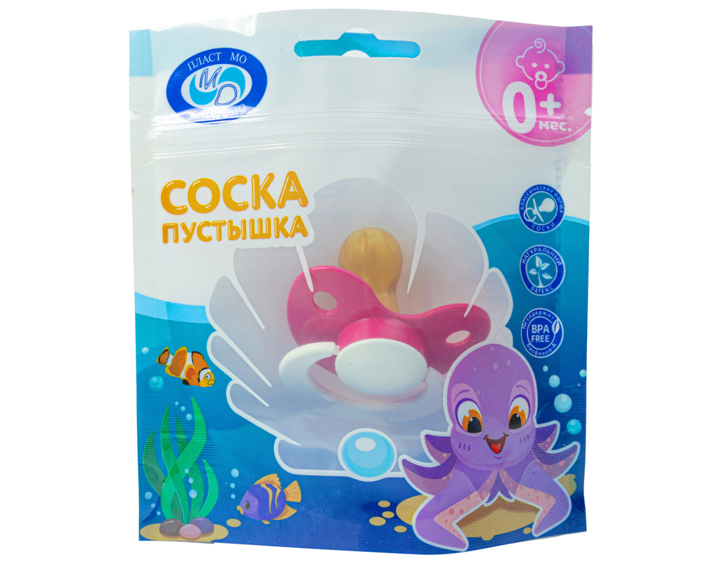 Изображение товара Латексная соска-пустышка тип 2 исполнение б анюта для малышей