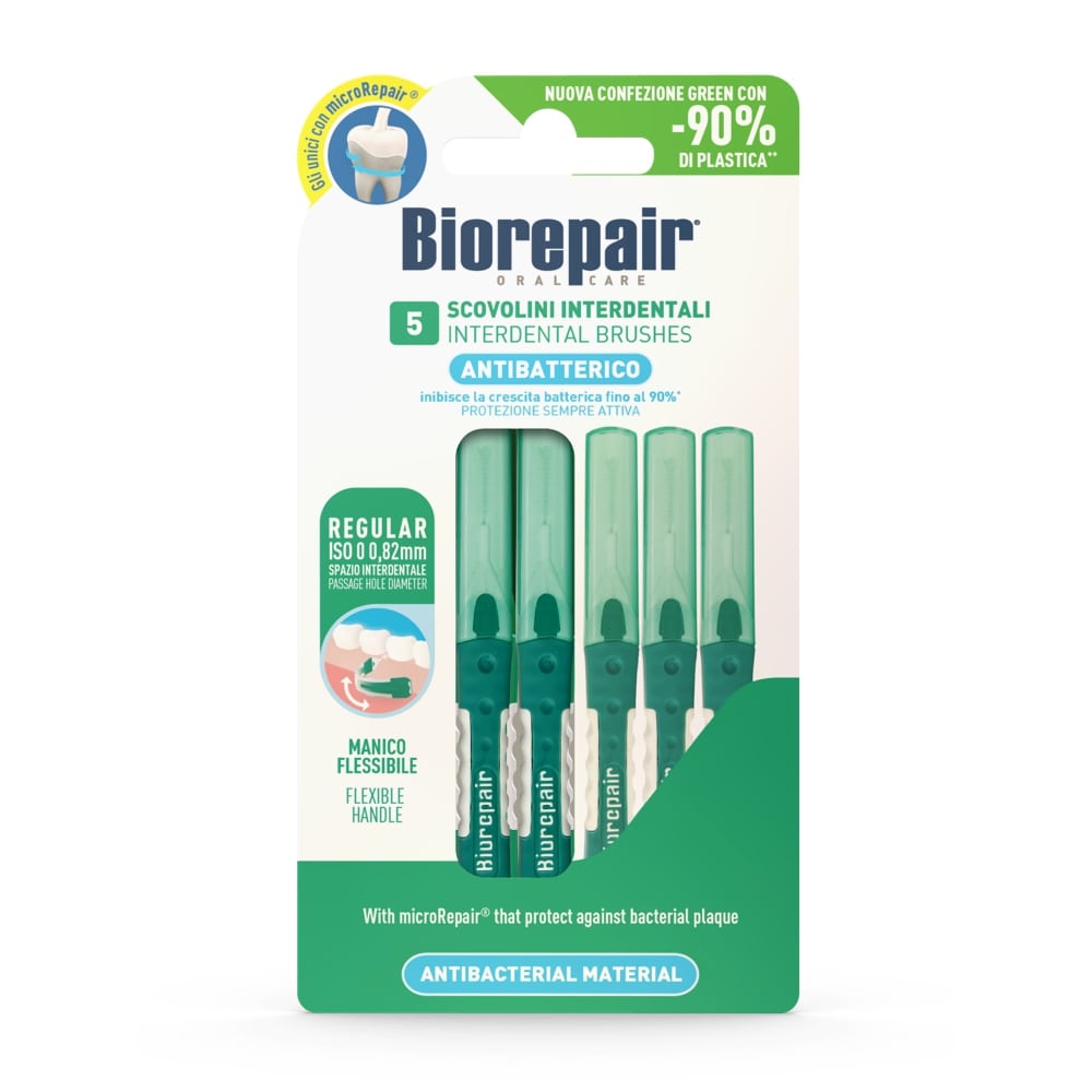 Изображение товара Biorepair ершики межзубные цилиндрические 0,82 мм 5 шт.
