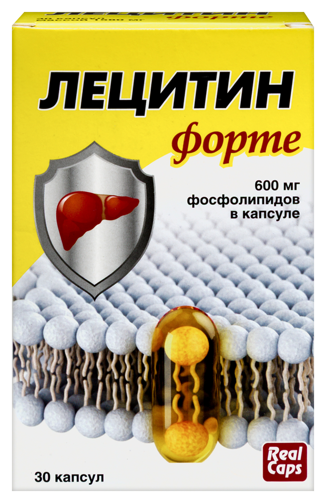 Изображение товара Лецитин форте 30 шт. капсулы 1580 мг - биологически активная добавка