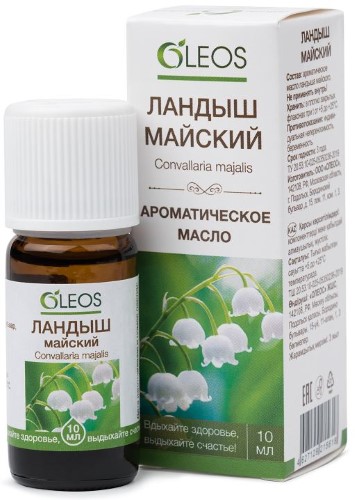 Изображение товара Oleos масло ароматическое ландыш майский 10 мл