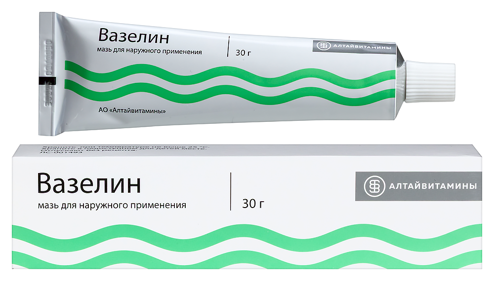 Изображение товара Вазелин мазь для наружного применения 30 гр для увлажнения кожи