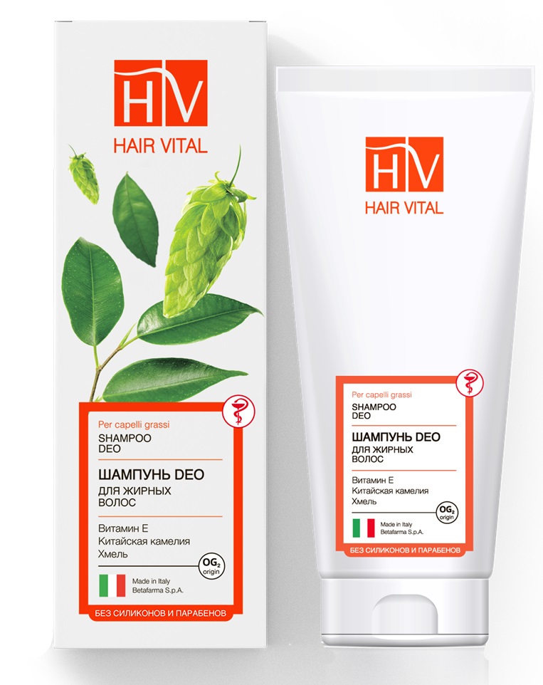 Изображение товара Шампунь HAIR VITAL DEO для жирных волос 200мл