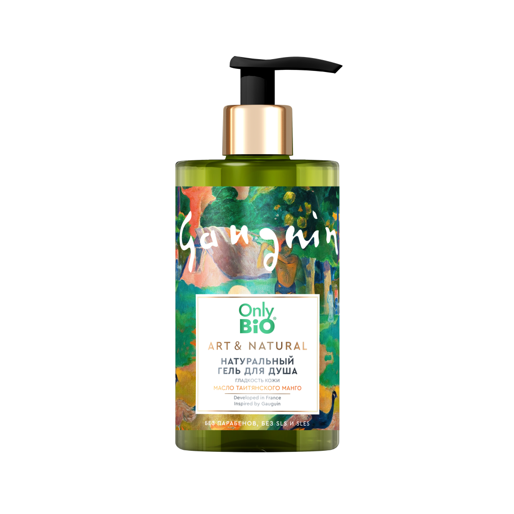 Изображение товара Гель для душа Only bio art&natural с маслом таитянского манго 420 мл