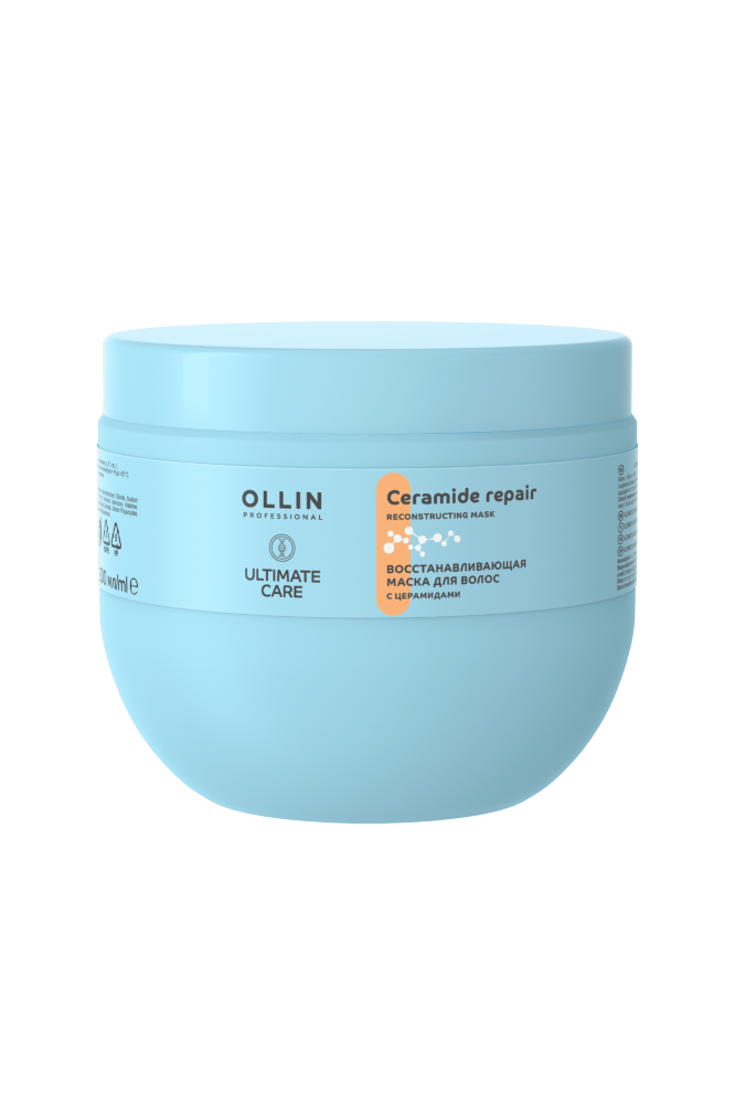 Изображение товара Маска для волос Ollin Ultimate Care с церамидами 500 мл