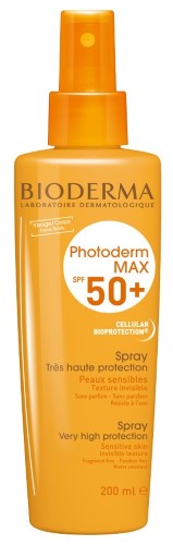 BIODERMA PHOTODERM MAX СПРЕЙ 50+ 200МЛ инструкция по применению