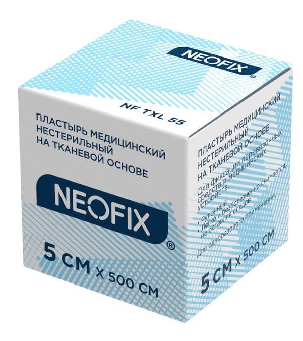 Изображение товара Neofix txl пластырь медицинский на тканевой основе 5х500 см