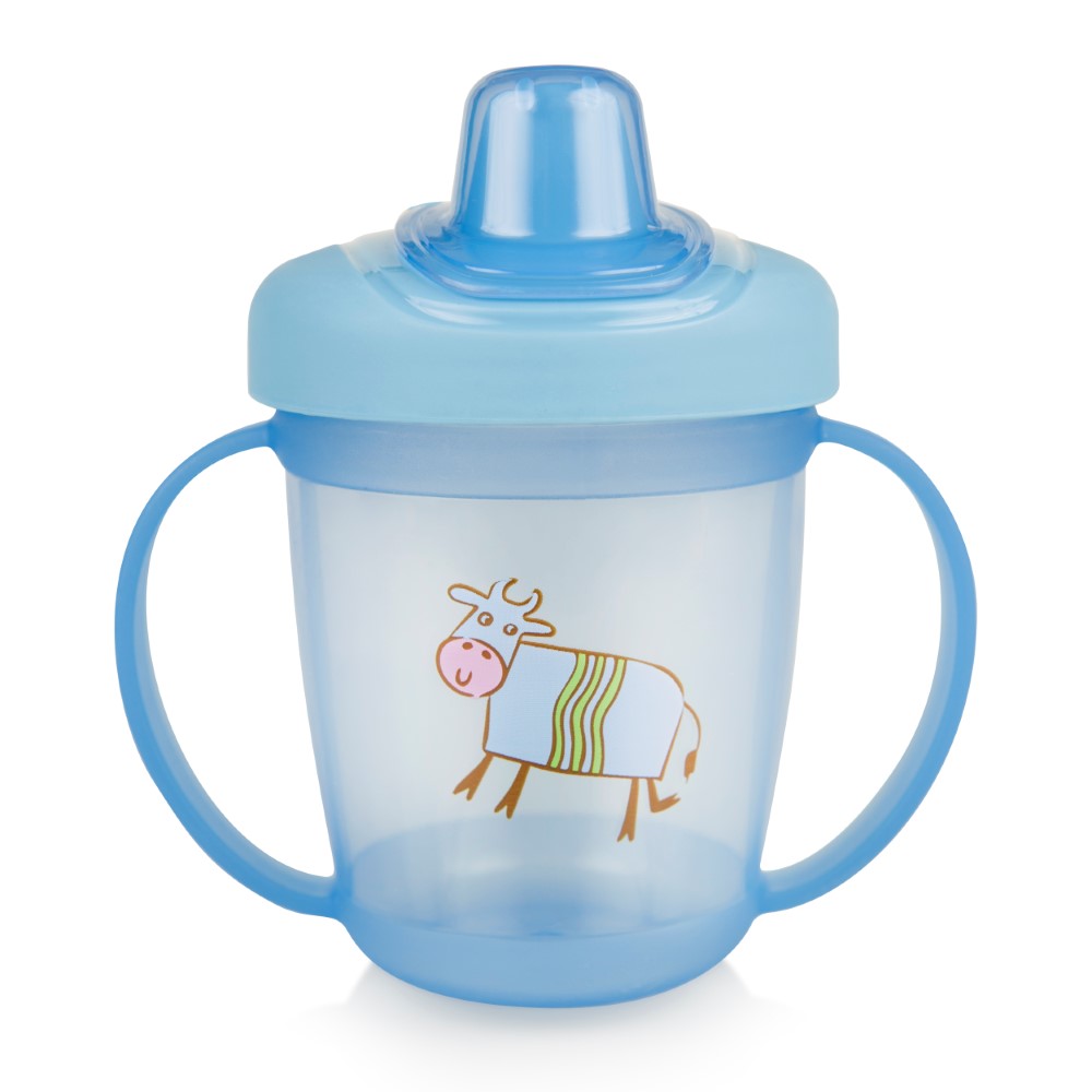 Изображение товара Курносики поильник-непроливайка с ручками 6+ 250 мл