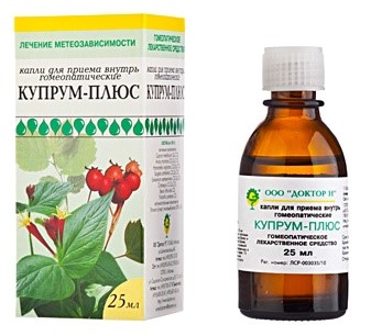 Изображение товара Купрум-плюс капли 25 мл гомеопатическое средство для гипертонии и метеозависимости