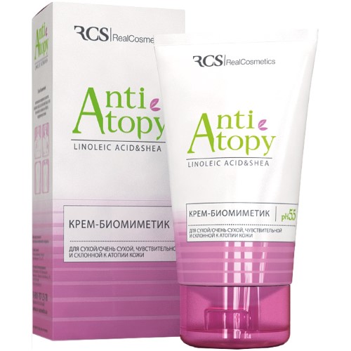 Изображение товара Крем-биомиметик для сухой чувствительной кожи RCS 150 мл уход для атопии