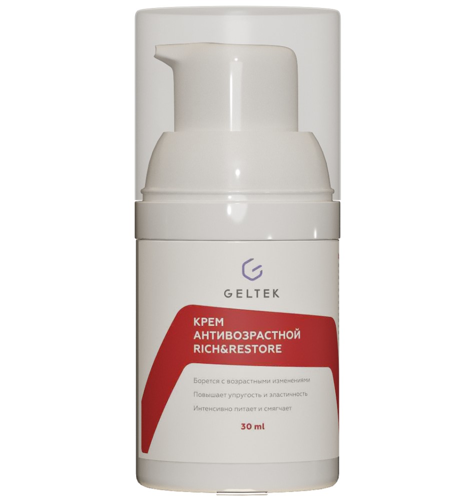 Изображение товара Гельтек антивозрастной крем rich&restore 30 мл для ухода за кожей