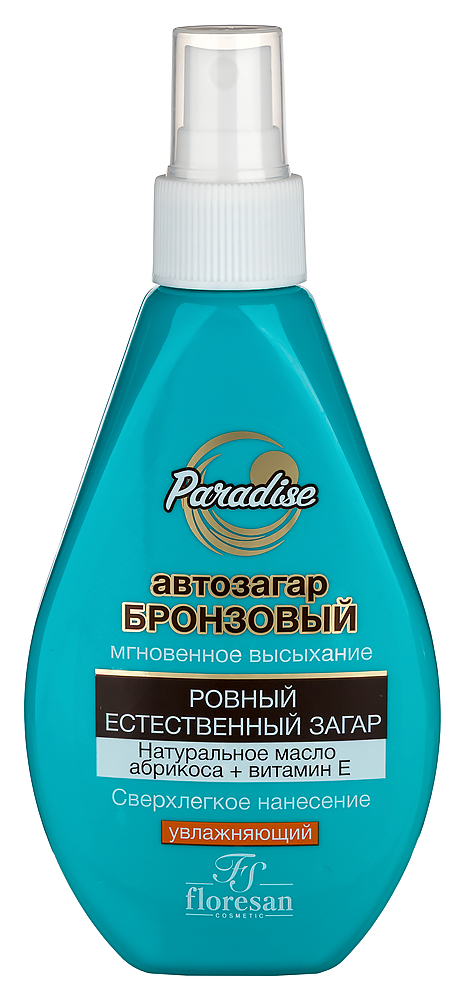 Изображение товара Floresan paradise спрей-автозагар "бронзовый" 160 мл