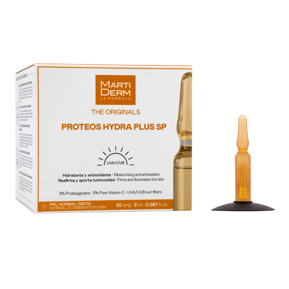Изображение товара Martiderm the originals ампулы протеос гидра плюс sp 30шт увлажнение и восстановление кожи