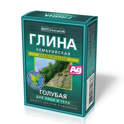 Косметическая глина голубая Ветом 2.57 (10 г)