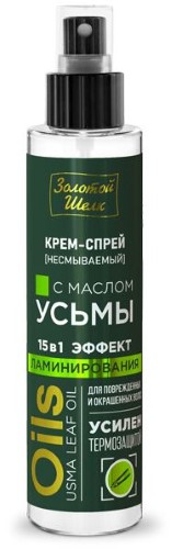 Изображение товара Золотой шелк крем-спрей с маслом усьмы 100 мл