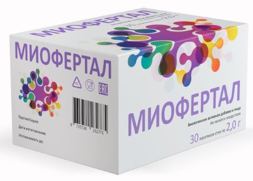 МИОФЕРТАЛ N30 ПАКЕТ-СТИК ПО 2,0 ПОР инструкция по применению