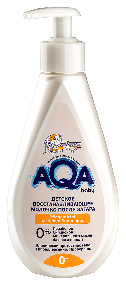 Изображение товара Aqa baby молочко восстанавливающее после загара 250 мл/дозатор