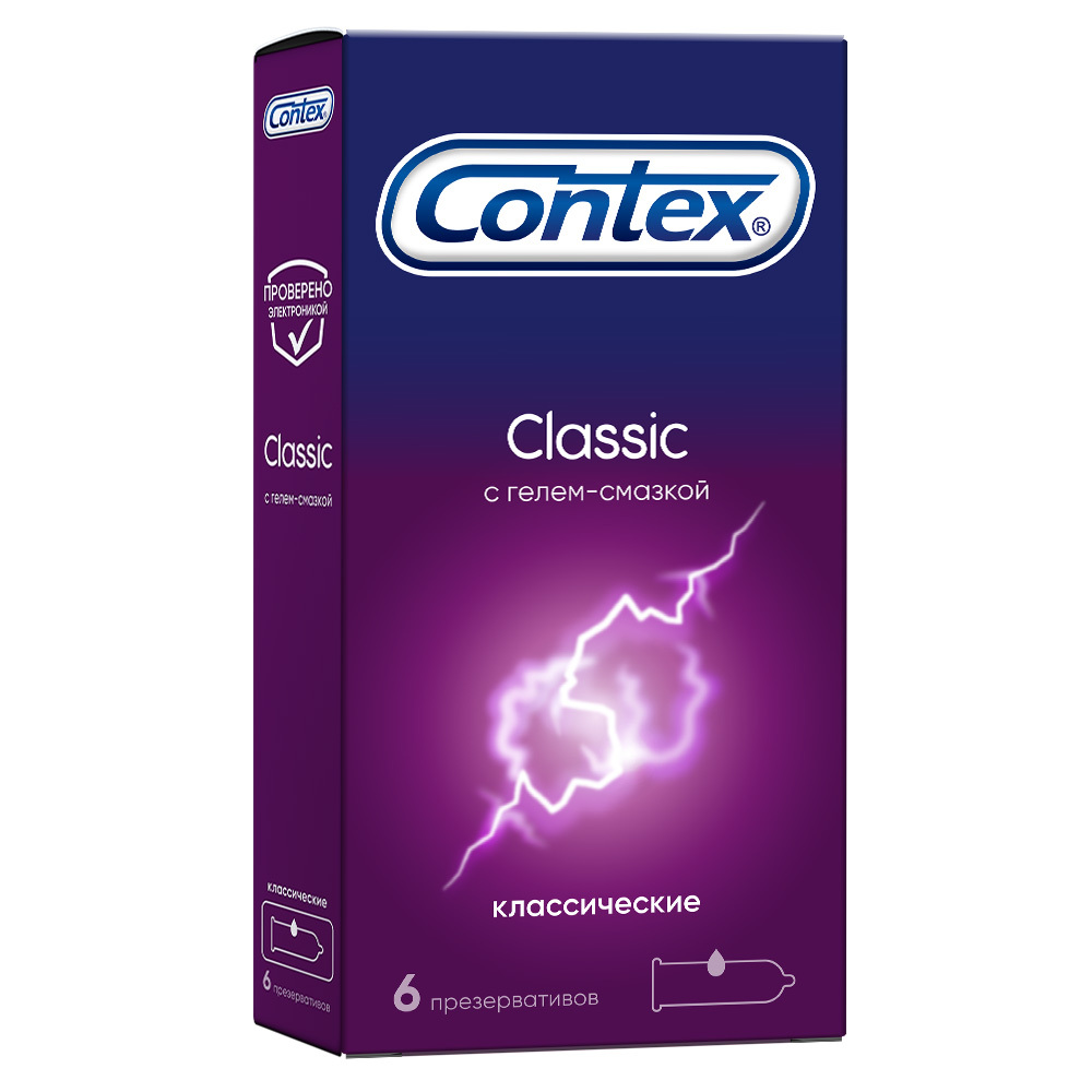 Изображение товара Contex презерватив classic 6 шт.