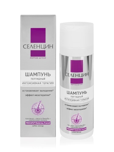 Изображение товара Селенцин peptide active шампунь укрепляющий 200 мл