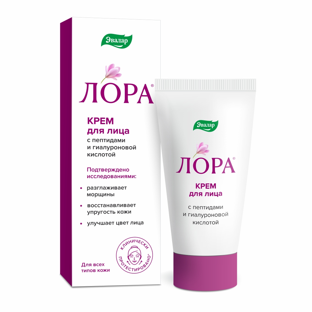 Изображение товара Крем для лица Лора 30 г для увлажнения и омоложения кожи