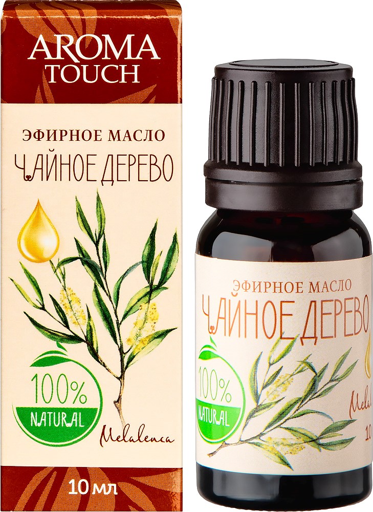 Изображение товара Aroma touch масло эфирное чайное дерево 10 мл в индивидуальной упаковке