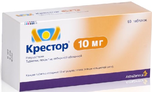 КРЕСТОР 0,01 N98 ТАБЛ П/ПЛЕН/ОБОЛОЧ инструкция по применению