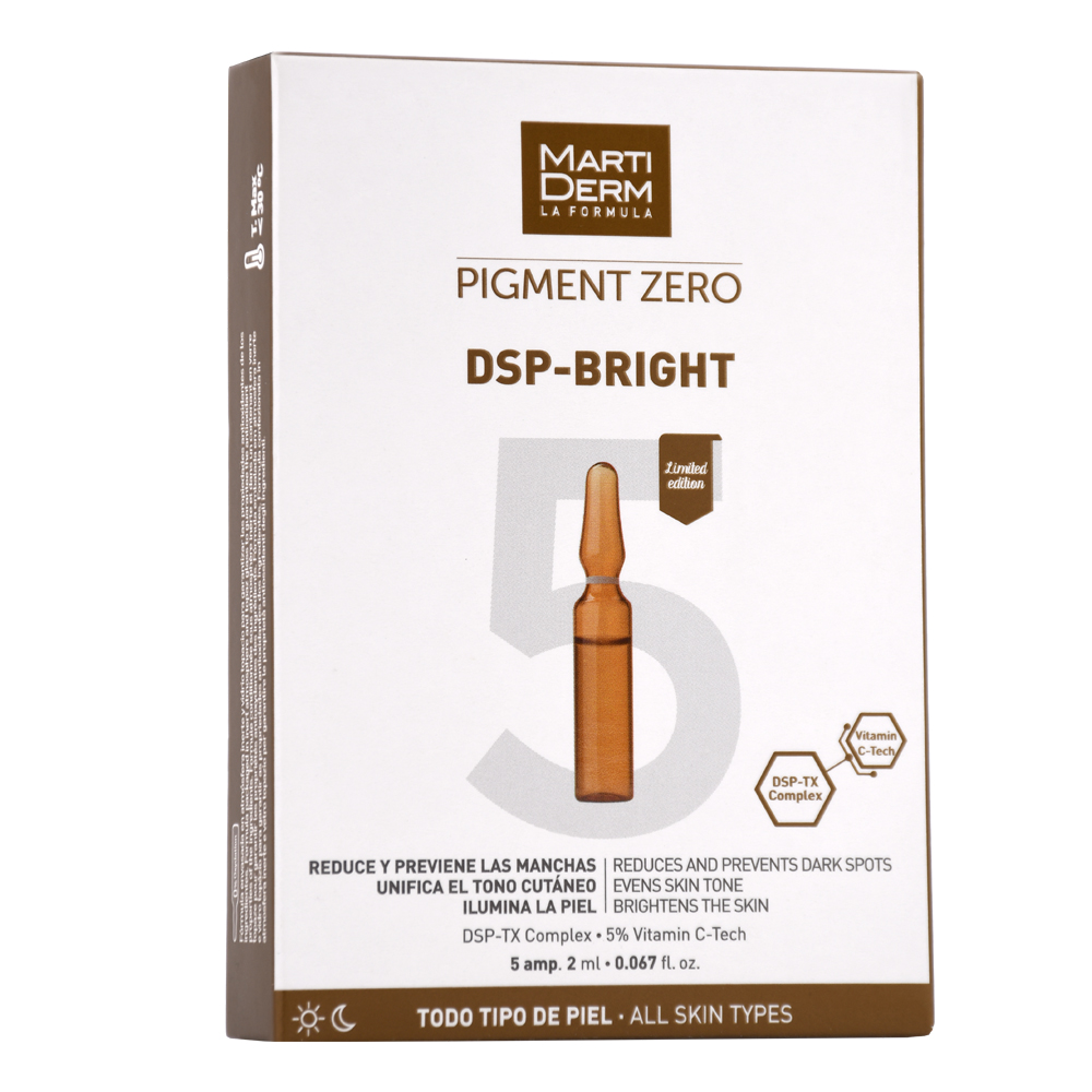 Изображение товара Ампулы Martiderm Pigment Zero DSP-Bright против пигментных пятен, 2 мл, 5 шт.