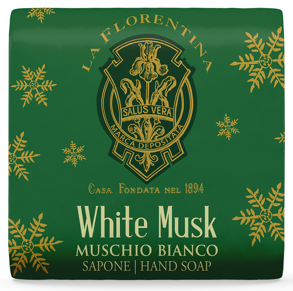 Изображение товара La florentina мыло туалетное твердое белый мускус 106 гр для ухода за кожей