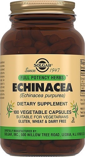 Изображение товара Экстракт эхинацеи пурпурной Солгар 100 капсул для иммунитета