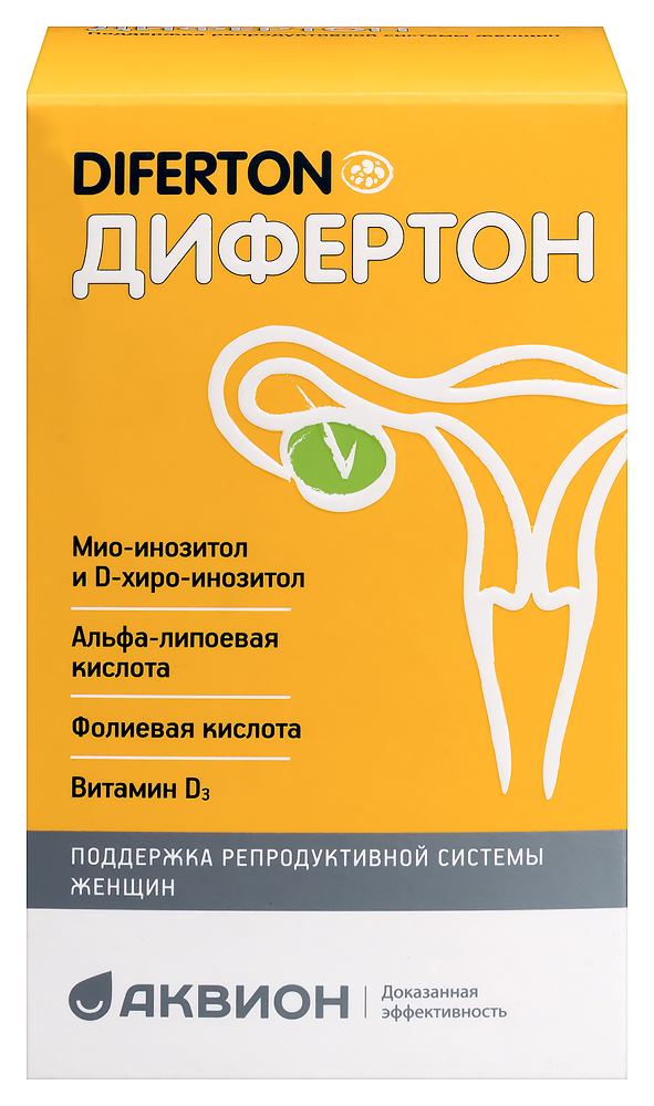 Дифертон 60 шт. капсулы массой 835 мг инструкция по применению