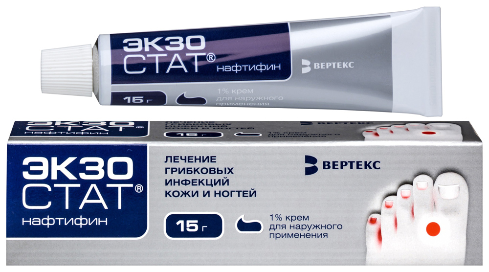 Изображение товара Экзостат 1% крем для наружного применения 15 гр