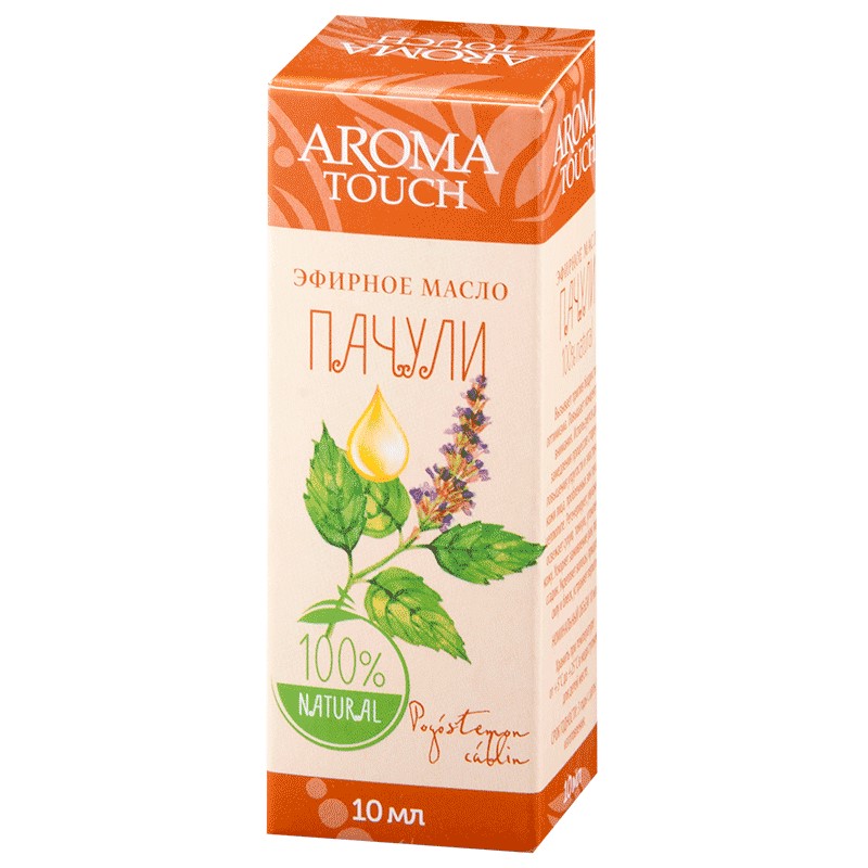 Изображение товара Aroma touch масло эфирное пачули 10 мл в индивидуальной упаковке