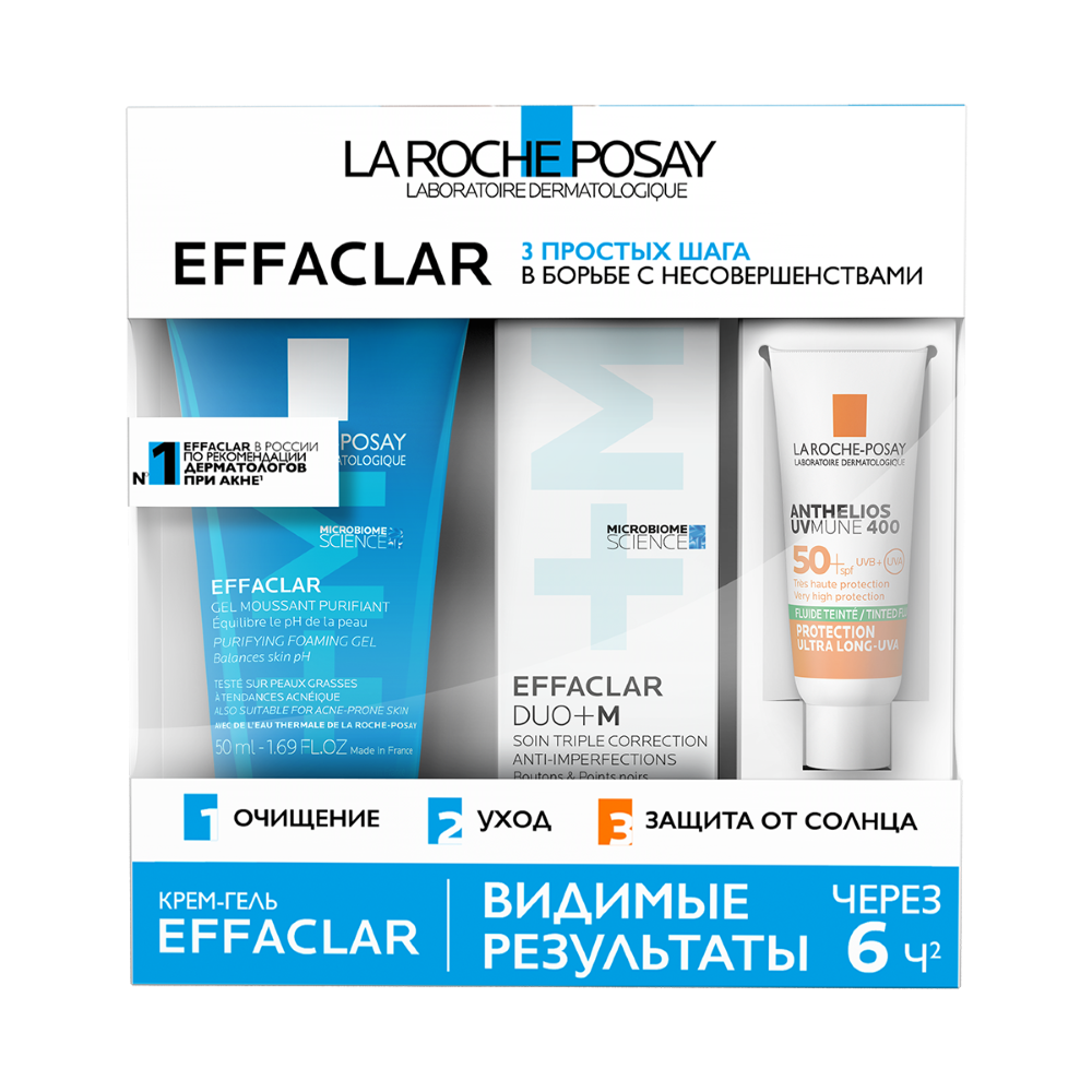 Изображение товара Набор для проблемной кожи La roche-posay Effaclar и Anthelios