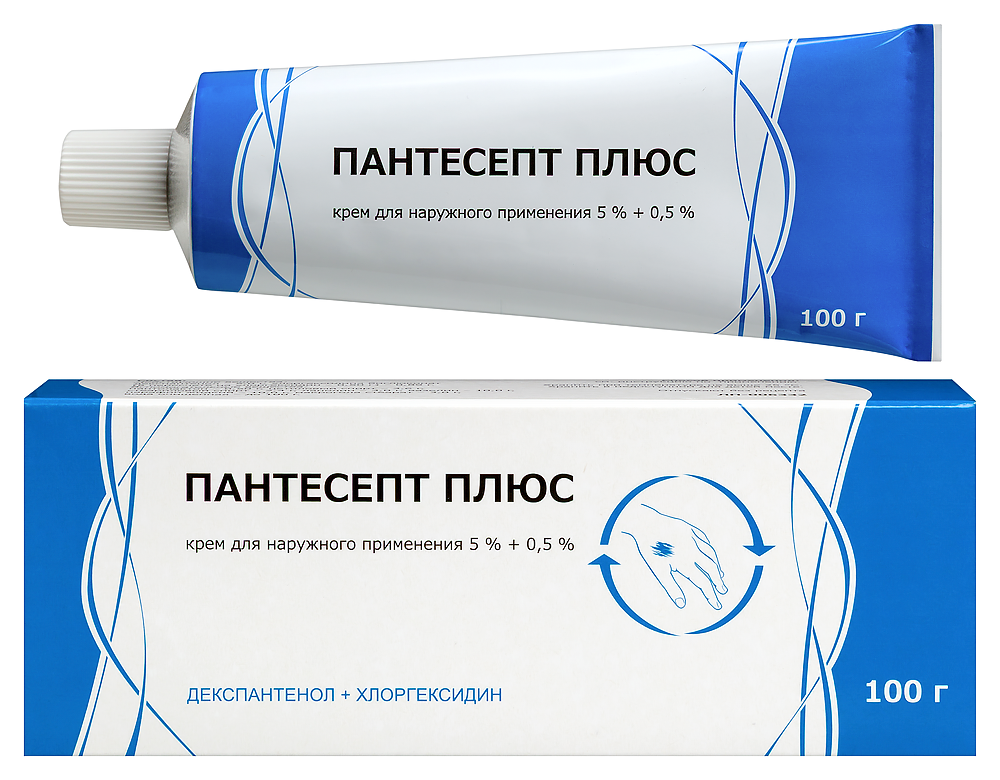 Изображение товара Пантесепт плюс крем для наружного применения 100 гр