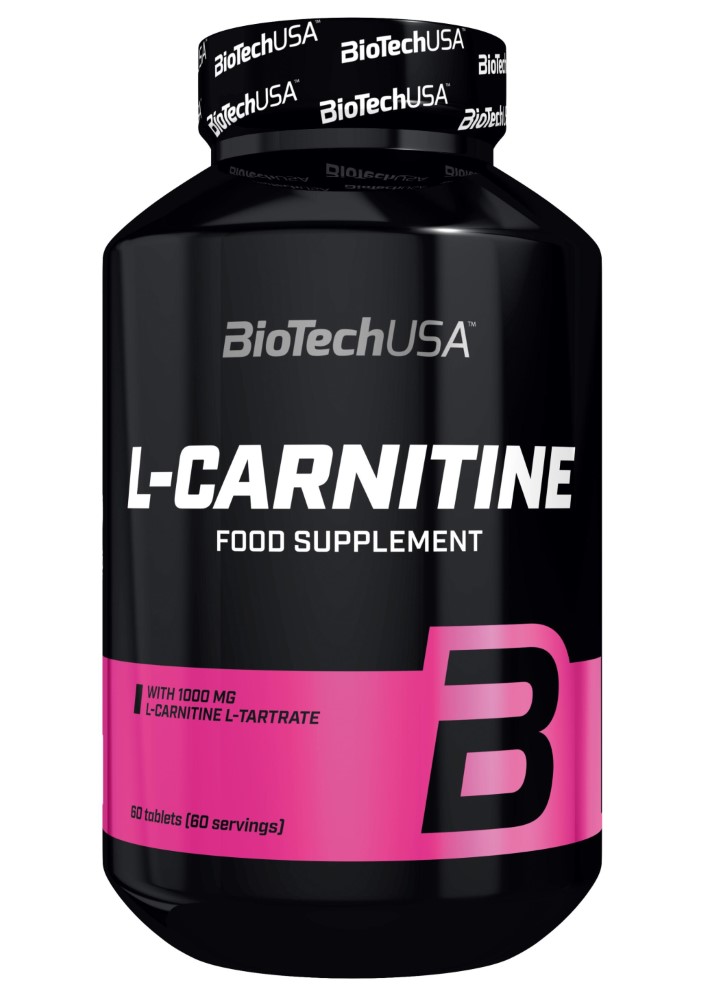 Изображение товара Biotechusa l-карнитин 60 таблеток 2000 мг для похудения и энергии