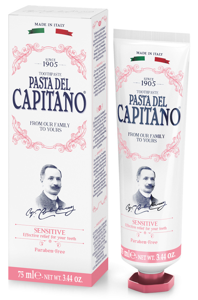 Изображение товара Pasta del capitano 1905 зубная паста для чувствительных зубов 75 мл