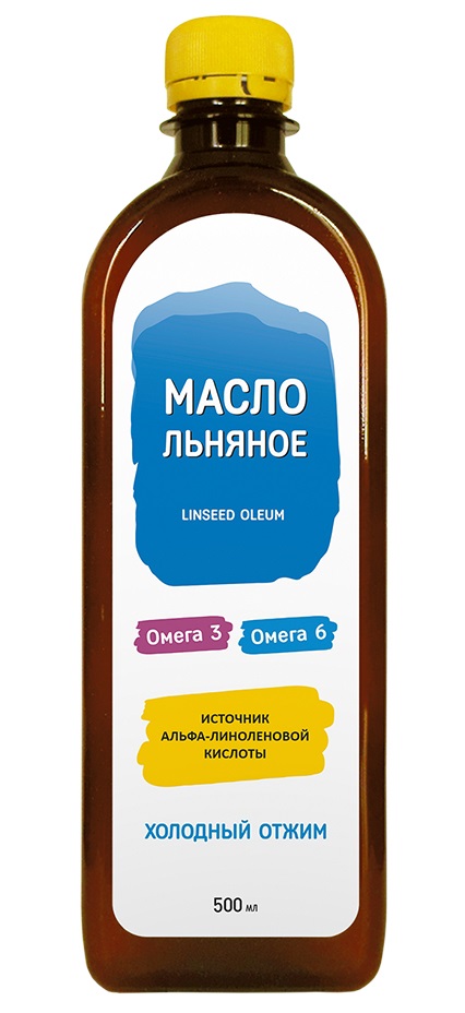 Изображение товара Компас здоровья масло льняное 500 мл