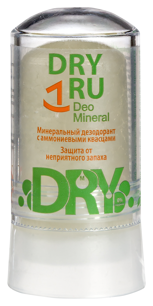 Изображение товара Dry ru минеральный дезодорант для всех типов кожи 60 гр Изображение товара Dry ru минеральный дезодорант для всех типов кожи 60 гр