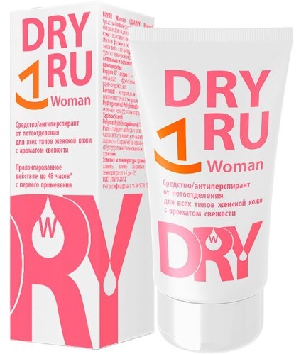 Изображение товара Dry ru woman антиперспирант для всех типов женской кожи с ароматом свежести 50 мл