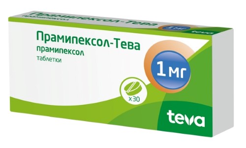 ПРАМИПЕКСОЛ-ТЕВА 0,001 N30 ТАБЛ инструкция по применению
