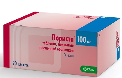 Изображение товара Лориста 100 мг 90 шт таблетки для снижения артериального давления