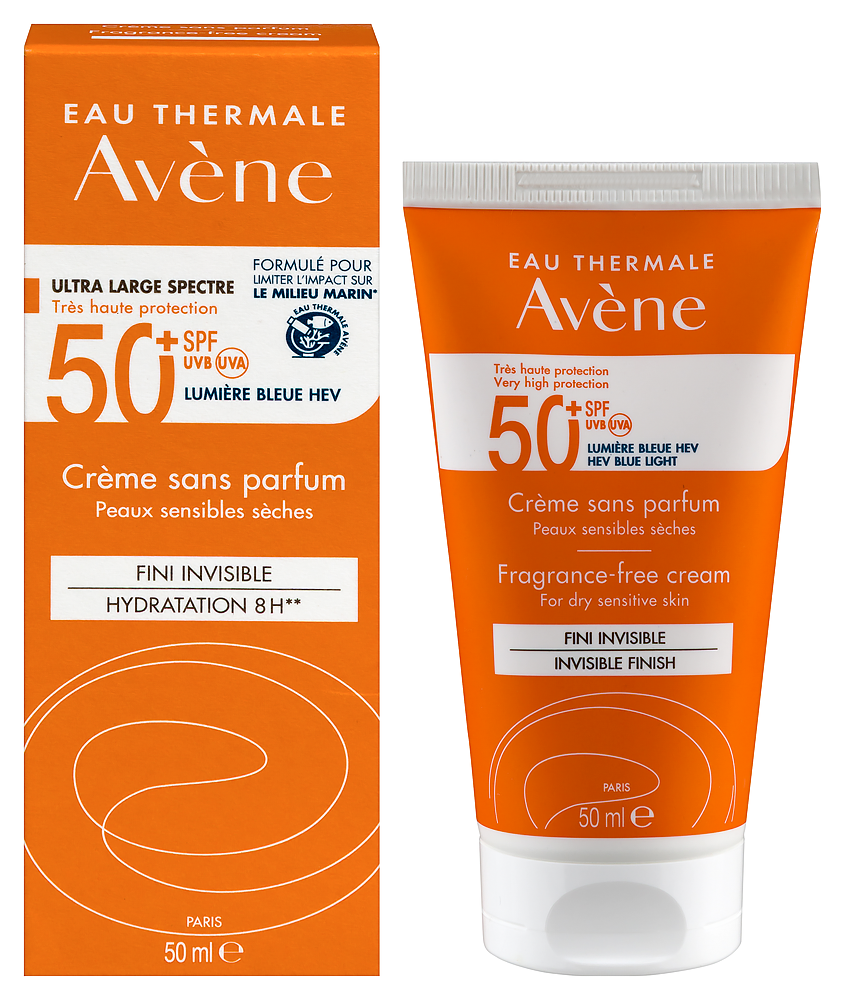 Изображение товара Avene крем солнцезащитный spf 50+ без отдушек 50 мл
