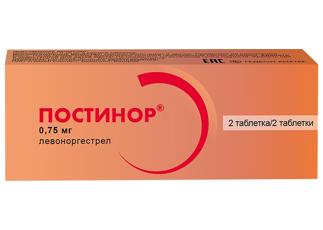 Постинор 0,75 мг 2 шт. таблетки - цена 670 руб., купить в интернет аптеке в  Москве Постинор 0,75 мг 2 шт. таблетки, инструкция по применению