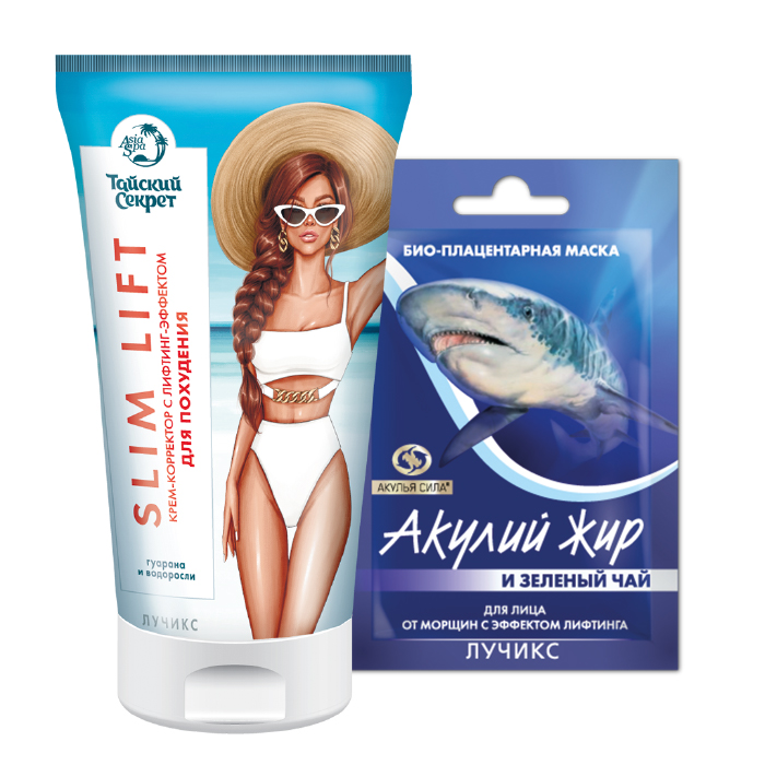 Изображение товара Набор Тайский Секрет активный лифтинг и подтяжка крем для похудения + маска для лица