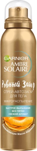 Изображение товара Garnier Ambre Solaire Спрей-Автозагар для лица и тела 150 мл