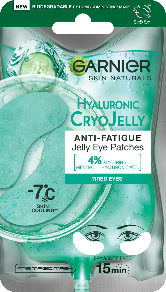 Изображение товара Garnier Skin Naturals Патчи тканевые для глаз эксперт+ Крио Гель 5 гр