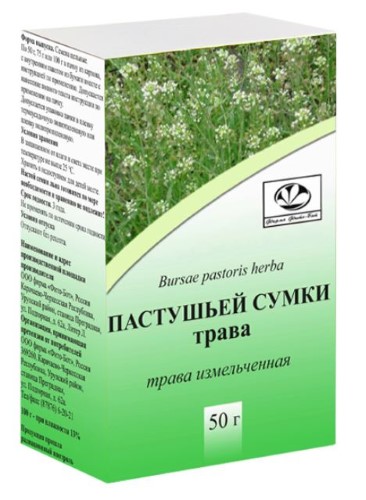 ПАСТУШЬЕЙ СУМКИ ТРАВА 50,0/ФИТО-БОТ/ инструкция по применению